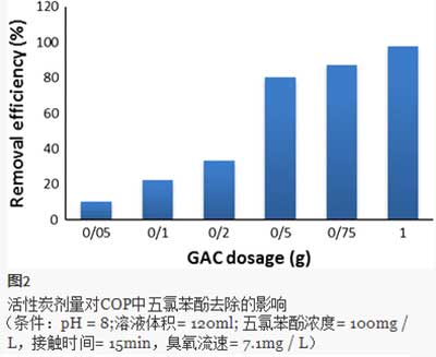 活性炭臭氧化五氯苯酚