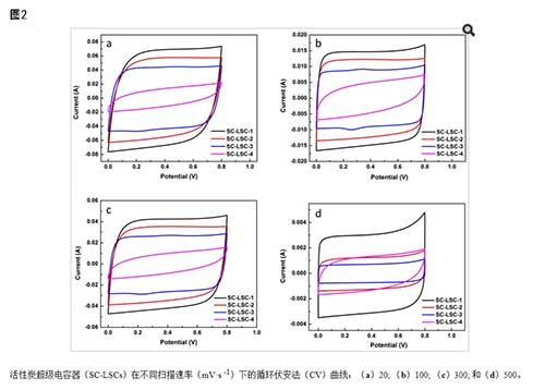 活性炭的电化学性能研究