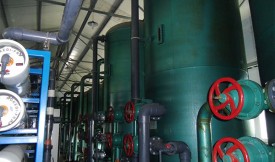 「使用现场」净化水车间选用40-60目果壳柱状活性炭“颗粒状也可以”